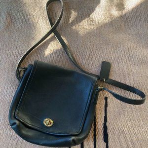Vintage Coach cross body bag, 8.5" L x 8.5"W